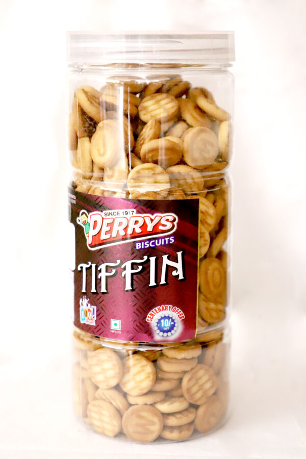 Perrys Tiffin Biscuit Jar